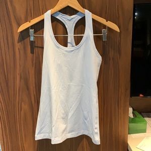Lululemon tank size 6 light blue